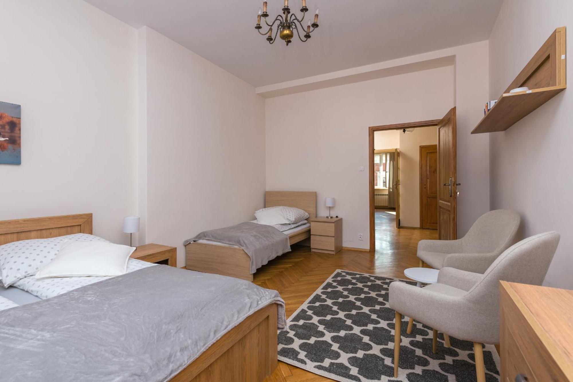Cracow Old Town Apartments كراكوفيا الغرفة الصورة