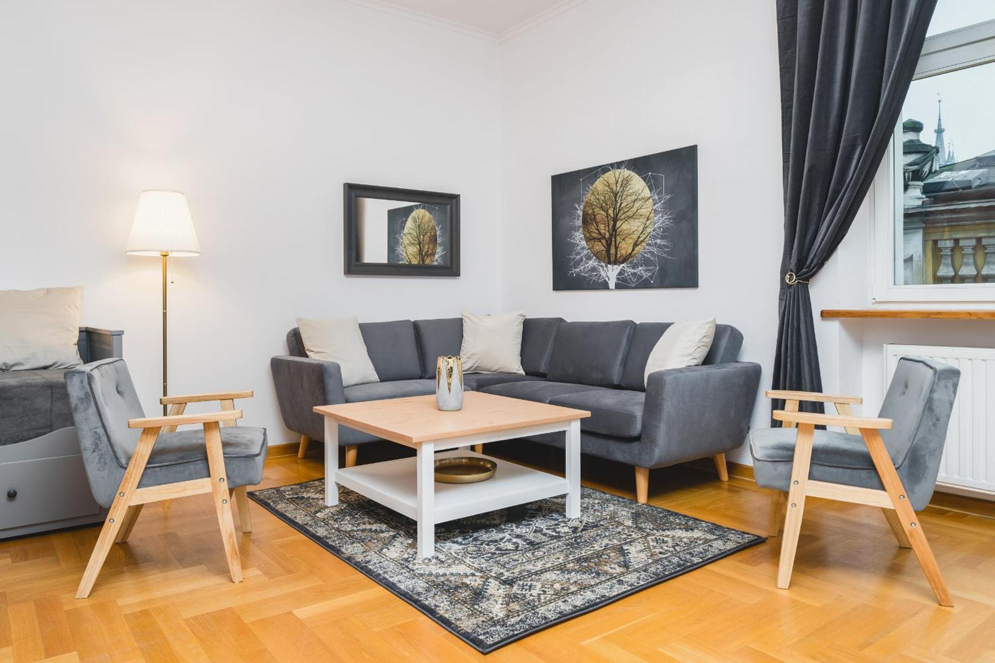 Cracow Old Town Apartments كراكوفيا الغرفة الصورة